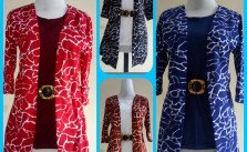Grosiran Atasan Cardigan Sabrina Murah Modis