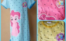 Pusat Grosir Dress Dedina 10-14 Anak Karakter Perempuan