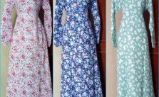 Grosir Gamis Katun Jepang Dewasa Syari Murah Bandung