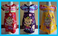 Sentra Grosir Dress Vanessa SML Anak Perempuan Murah Karakter