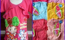 Sentra Grosir Kaos Ombak Anak Karakter Cewe Murah