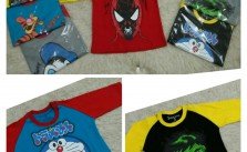 Grosir Kaos Raglan Hero Anak Laki Laki Termurah