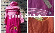 Pusat Grosir Gamis AR Anak Perempuan Syari Murah
