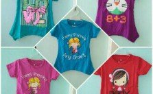 Grosir Kaos Cakra Karakter Anak Perempuan