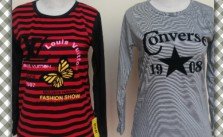 Pusat Grosir Kaos AC Salur TP Wanita Dewasa Murah