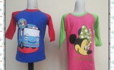 Sentra Grosir Kaos Raglan Hero Anak Murah Bandung