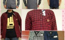 Pusat Grosir Kemeja Flanel Dewasa Murah Bandung