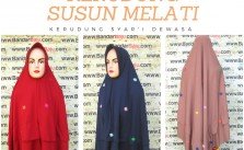 Produsen Kerudung Susun Melati Dewasa Syar'i Murah