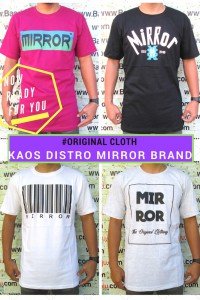 GROSIR PAKAIAN MURAH ONLINE DI BANDUNG Pusat Grosir Kaos Distro Mirror Brand Dewasa Murah Bandung  