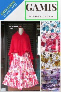 GROSIR PAKAIAN MURAH ONLINE DI BANDUNG Distributor Gamis Misbee Jidan Anak Remaja Murah Bandung  