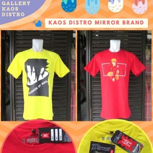 GROSIR PAKAIAN MURAH ONLINE DI BANDUNG Distributor Kaos Distro Mirror Brand Dewasa Murah diBandung  