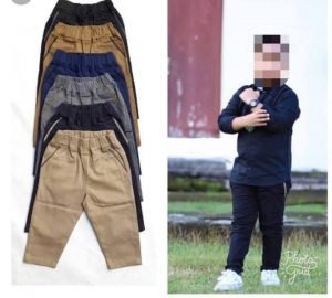 GROSIR PAKAIAN MURAH ONLINE DI BANDUNG Supplier Celana Chinos Anak laki laki Terbaru Murah di Bandung  