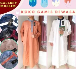 GROSIR PAKAIAN MURAH ONLINE DI BANDUNG Supplier Baju Jubah Laki Laki Dewasa Murah di Bandung  