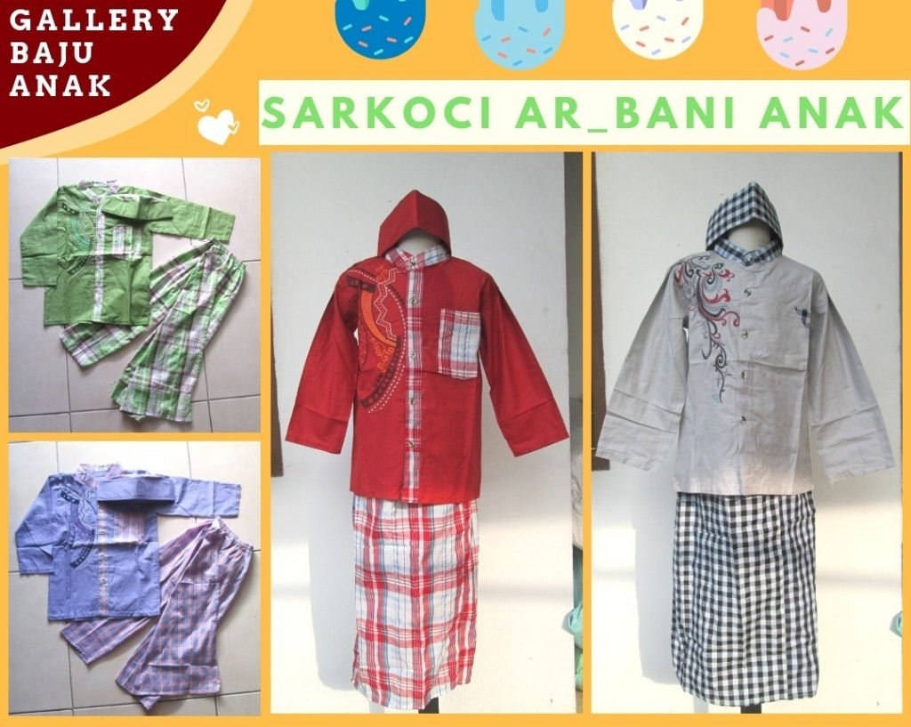 GROSIR PAKAIAN MURAH ONLINE DI BANDUNG Distributor Sarkoci Ar-Bani Anak Laki Laki Murah di Bandung Mulai 40RIBUAAN!!  