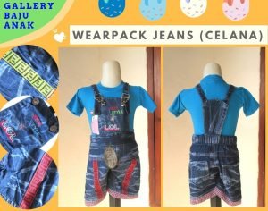 GROSIR PAKAIAN MURAH ONLINE DI BANDUNG Supplier Wearpack Jeans Anak Termurah di BAndung  
