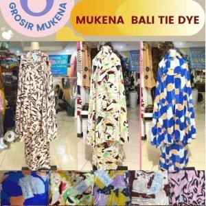 GROSIR PAKAIAN MURAH ONLINE DI BANDUNG Mukena Bali Tie Dye  